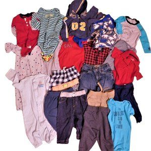 Boys Clothes Lot Fall/Winter Clothing 21 pcs. 9 Months